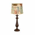 Estallar Brown Candlestick Ocean Postcard Table Lamp ES3101010